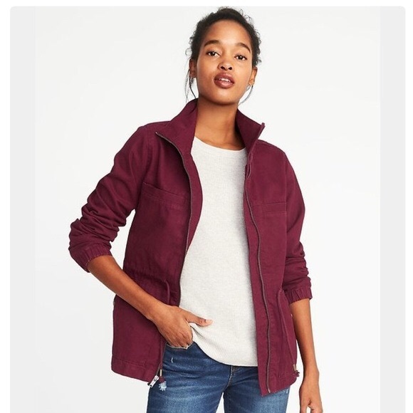 old navy twill field jacket